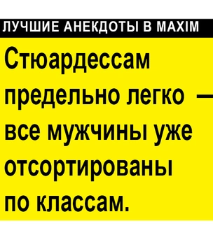 Лучшие анекдоты про самолеты, авиацию и стюардесс, конечно