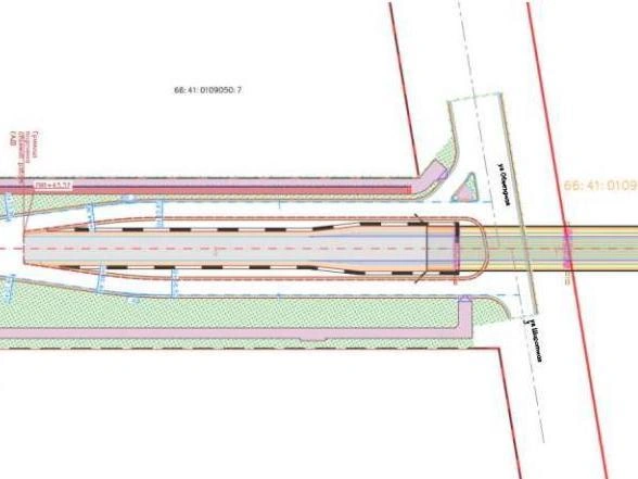 Проект 200-метрового моста через железнодорожные пути, который построят на первом этапе | Источник: проектная документация