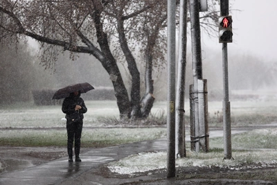 Холод и снег в Ставрополе и на КМВ в марте