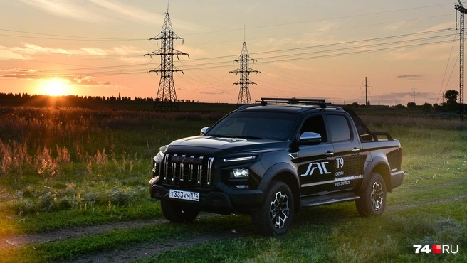 Недавно мы тестировали пикап JAC T9 | Источник: Артем Краснов