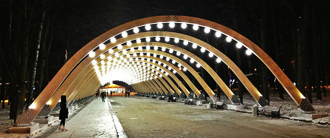 Каток в Сокольниках