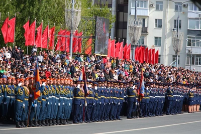 Парад Победы в Самаре: сокращение участников и трибун