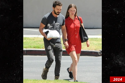 Полицию вызывали к дому Шайа Лабафа до расставания с Миа Гот