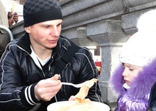 Семья Аршавина экономит на еде