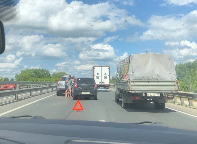 На Солотчинском шоссе из-за аварии образовалась пробка | ya62.ru