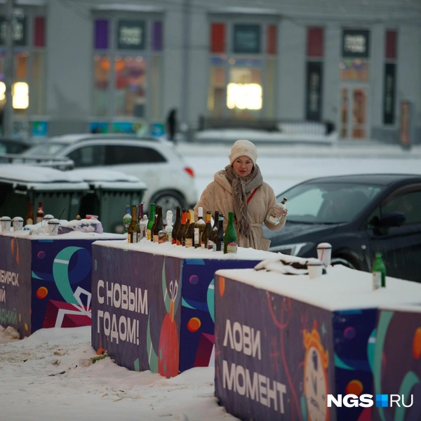 Новосибирцы за собой не убрали | Источник: Андрей Бортко / NGS.RU