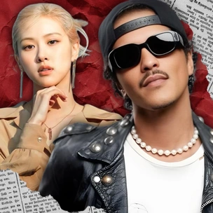 Розэ из BLACKPINK и Бруно Марс намекнули на новый совместный трек