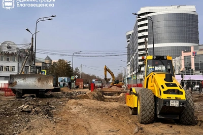 Дорожная кампания в Благовещенске: ремонт на ключевых улицах
