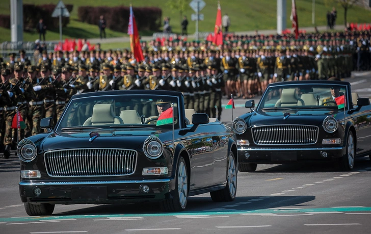 Как белорусы у китайцев парадный автомобиль купили