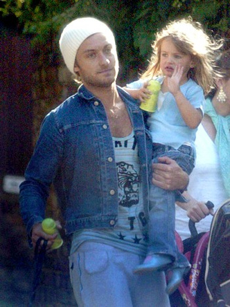 Джуд Лоу (Jude Law) с дочерью