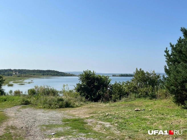 Озеро Чебаркуль, куда упал метеорит | Источник: Андрей Бирюков / UFA1.RU
