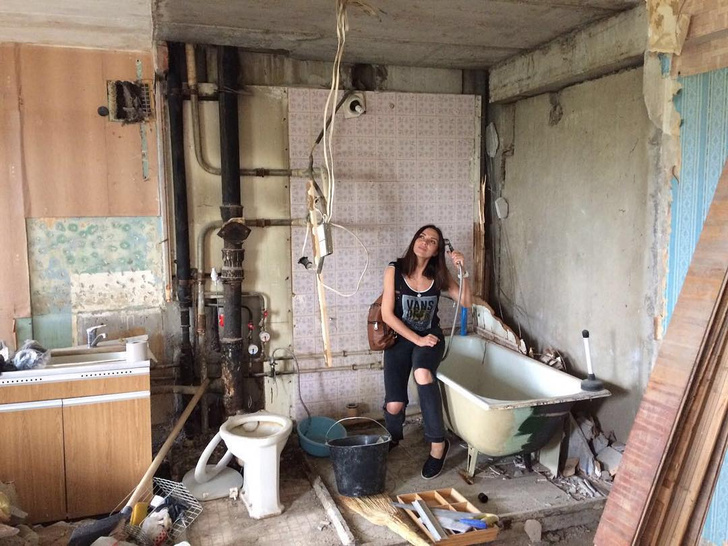 Надя Ручка показала разрушенное жилье