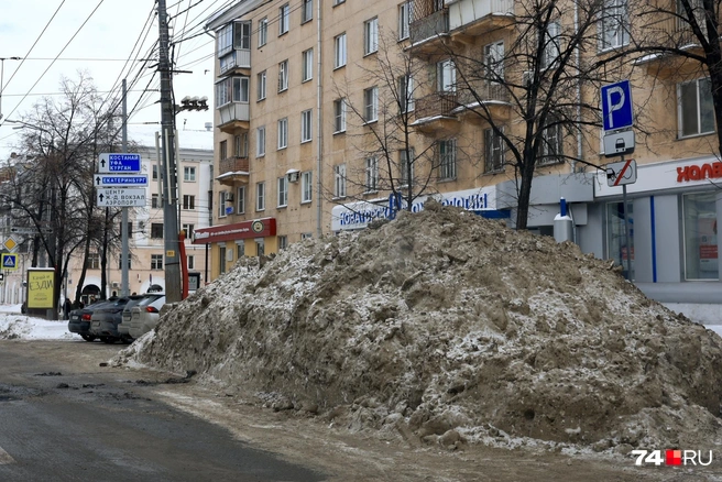 Запомним проспект Ленина таким. Сравним, что будет в ближайшие дни | Источник: Михаил Шилкин 