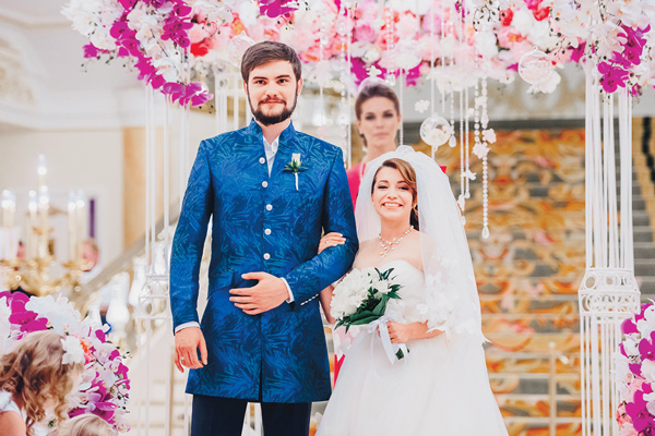 14 февраля Андрей и Ксения отметят полгода со дня свадьбы