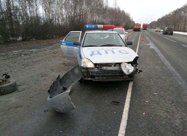 Очевидец: в гаишников, работавших на месте ДТП на трассе М5, влетела Audi | ya62.ru