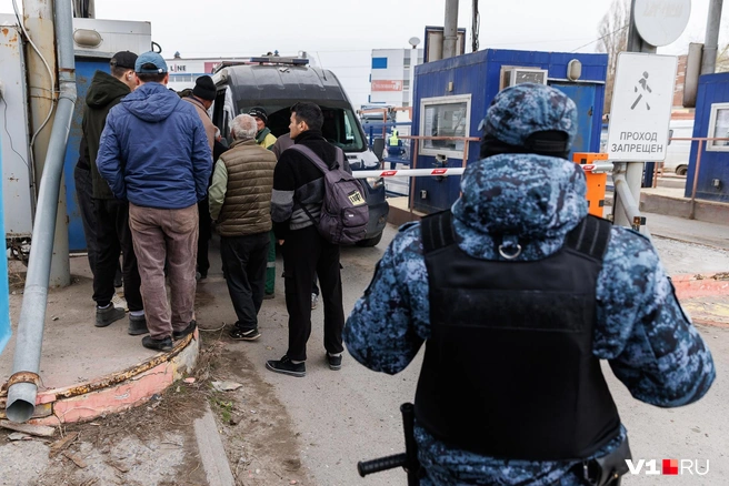 В рейде приняли участие представители практически всех силовых структур | Источник: Алексей Волхонский / V1.RU
