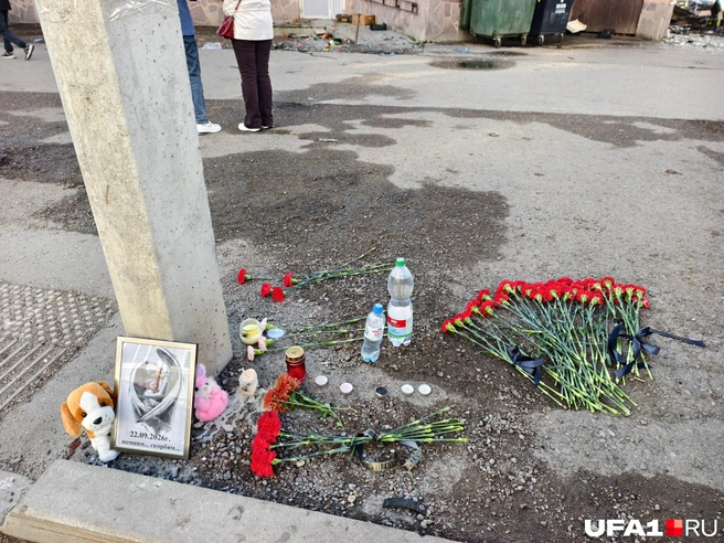 Мемориал напротив ТСК | Источник: Булат Салихов / UFA1.RU