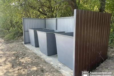 В Благовещенске оборудуют 70 контейнерных площадок