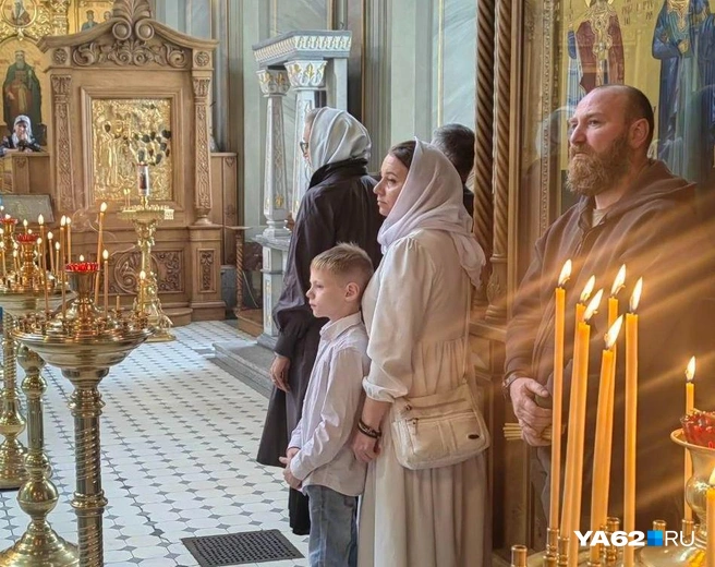 Жители Рязани начали празднование 930-летие города с молебна в его славу | Источник: Кристина Мельникова