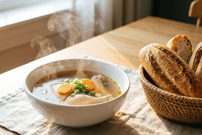 Куриный суп как у бабушки: готовим в 5 шагов