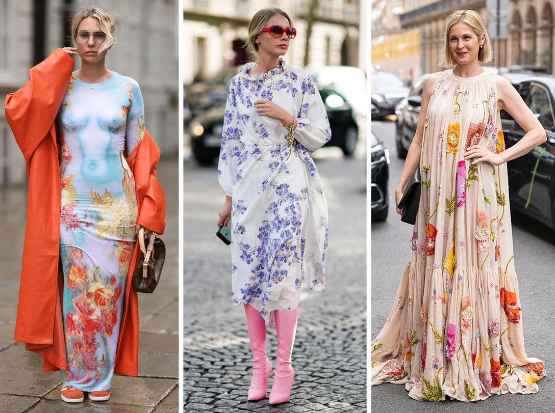 Покорите всех: самые модные цветочные платья на лето 2024 | marieclaire.ru