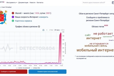 Петербуржцы жалуются на сбои мобильного интернета