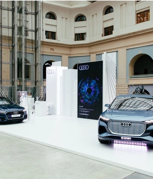 Audi на международной ярмарке современного искусства Cosmoscow