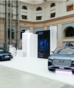 Audi на международной ярмарке современного искусства Cosmoscow
