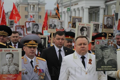 Глава Кургана о прадеде: дошёл до Берлина и расписался на Рейхстаге