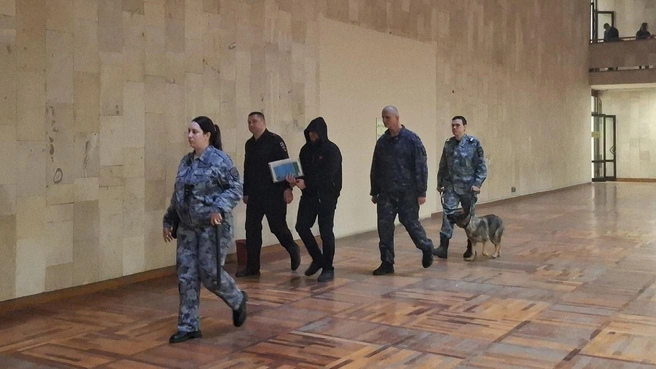 Ранее подсудимый заявил, что намерен подписать контракт с Минобороны | Источник: Тимофей Крылов / V1.RU