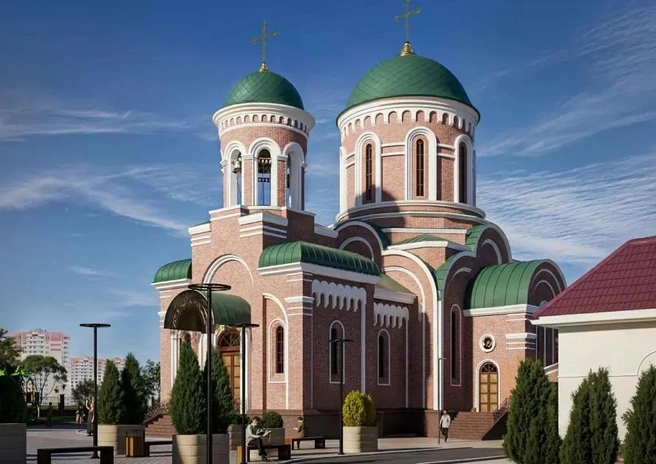 Эскизы будущего храмового комплекса уже размещены на официальном сайте  | Источник: борисиглеб.рф