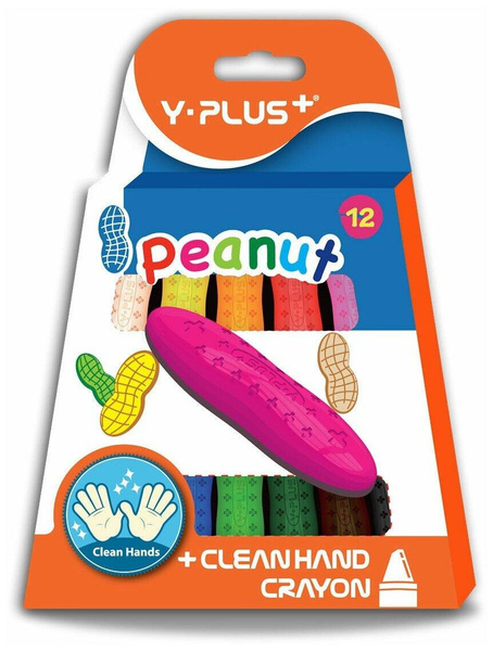 Восковые мелки Y-Plus Peanut