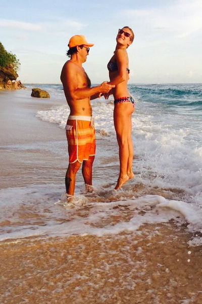 Предложение любимой Максим сделал на пляже на Бали
