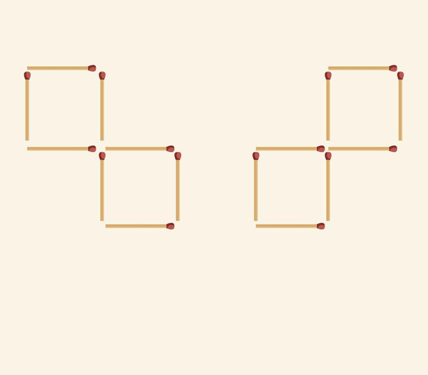 Match 1 10 with a j. На рисунке 8. 5 в убрать 10 спичек так чтобы осталось 4 равных квадрата. Десять спичек надо разложить крестиком на две третию. Десять спичек надо разложить крестиком на две трети.