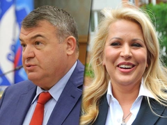 СМИ: Евгения Васильева и Анатолий Сердюков стали родителями троих детей