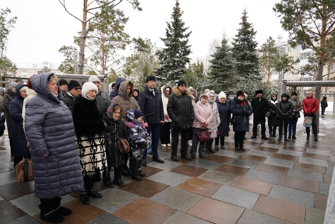 В этом году почтить память пришли немногие | Источник: Евгений Горбачев / NGS42.RU