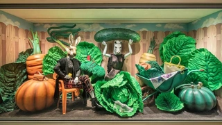 Hortus Maximus: витрины по дизайну Studio Job для Hermès в Гонконге