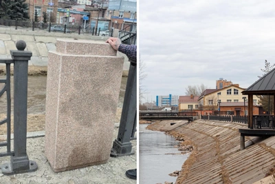 На набережной Качи укрепят гранитные ограждения