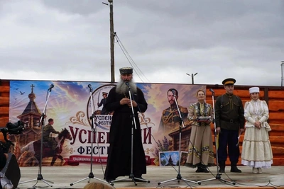 Успенский фестиваль впервые прошёл на казачьем подворье