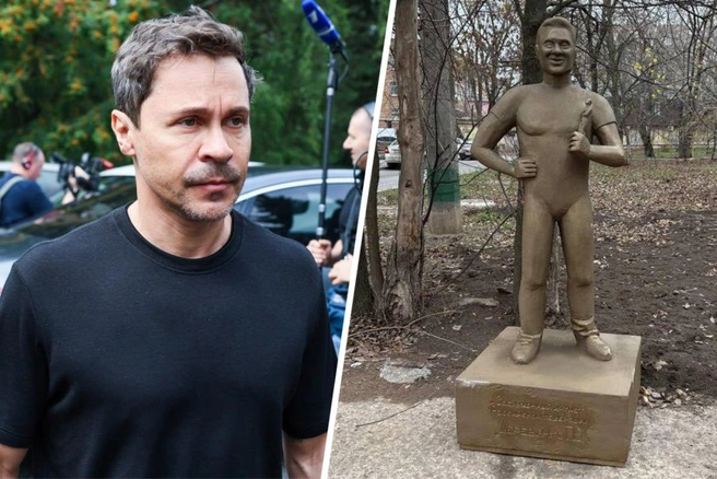 Павел Деревянко прокомментировал новость о своем памятнике в Таганроге | Источник: Артём Устюжанин / MSK1.RU, «Тютина» / Telegram.org