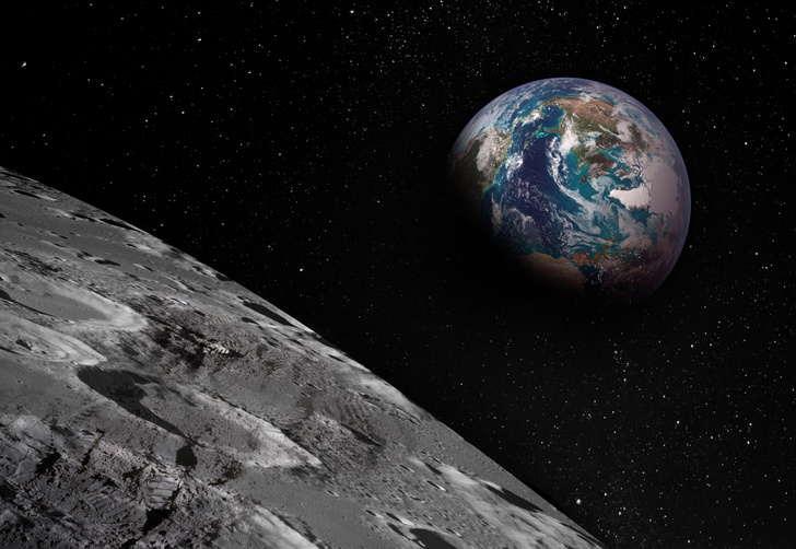 Душ на Луне: ученые узнали, как спутник получает воду с Земли уже миллиарды лет