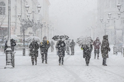 Сильные снегопады и морозы ожидаются в Нижнем Новгороде на неделе