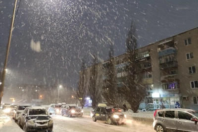 Курган ожидает снегопад с дождем