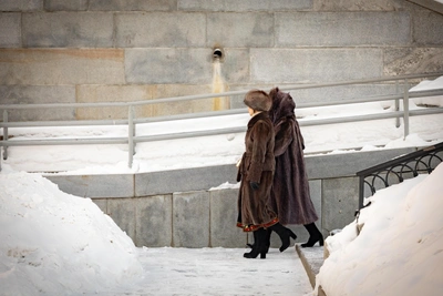 Екатеринбург замерзает: -30°C, каток закрыт, птицы страдают
