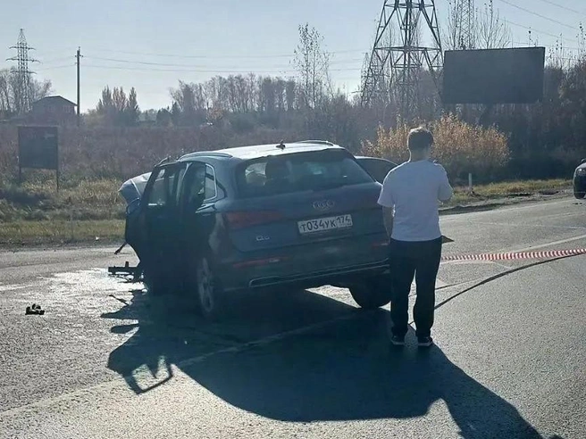 Пострадали три пассажирки Audi | Источник: Росавтодор: Челябинск и Курган / max.ru