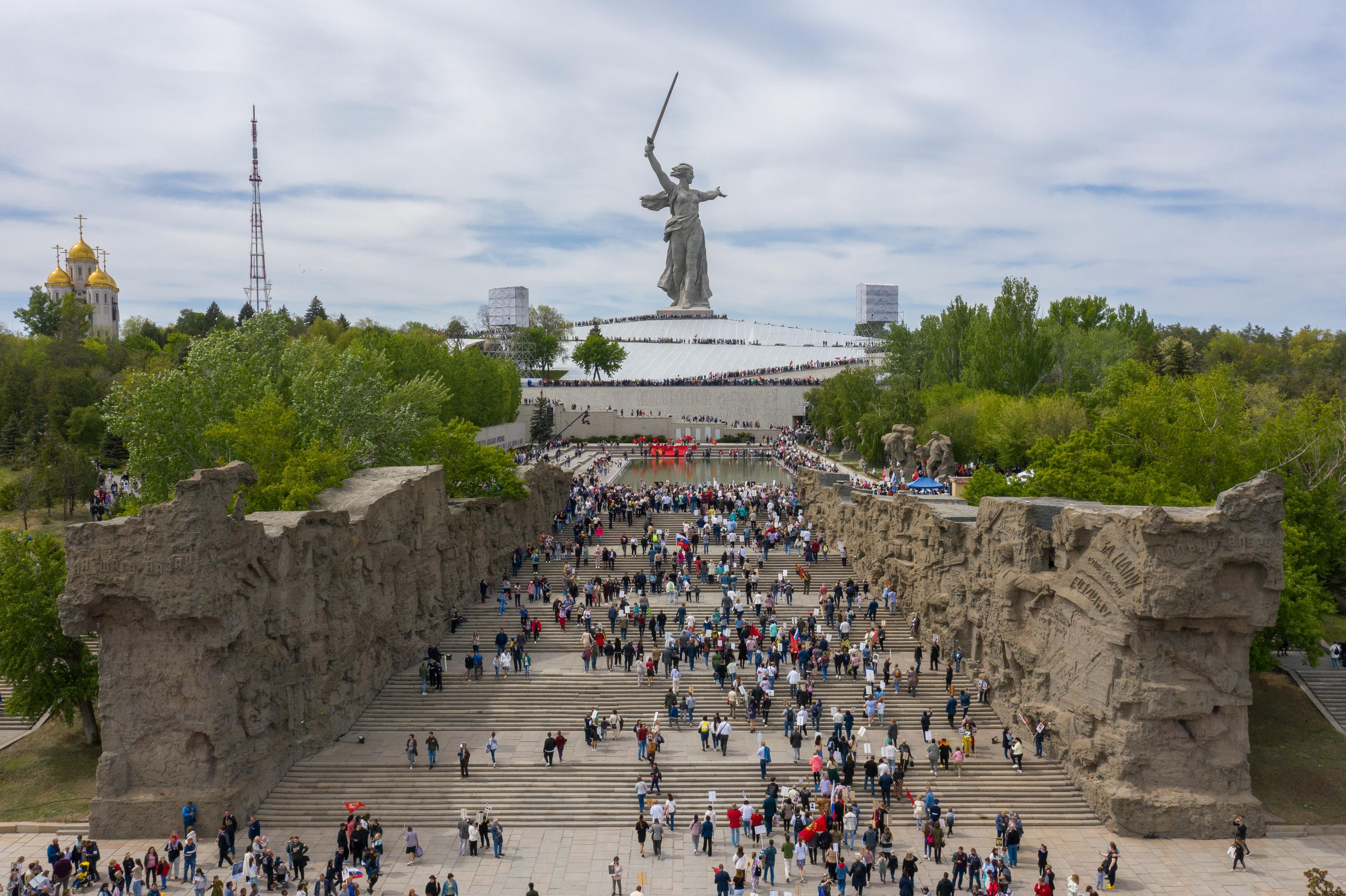 В Волгограде на пять часов жителям и туристам перекроют доступ на Мамаев курган 