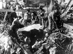 Русские моряки в Мессине после землетрясения 1908 года | Источник: Из фондов ЦВММ