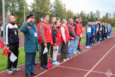В Пскове прошёл чемпионат по пожарно-спасательному спорту