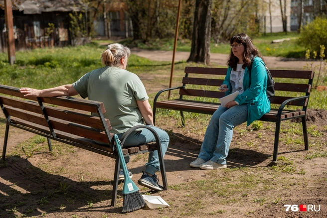 Эта женщина не хочет уезжать в другой район | Источник: Александр Куренной / 76.RU