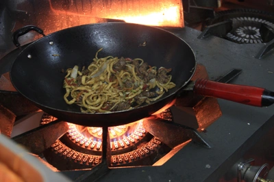 Лапша Вок с курицей и овощами: простой рецепт